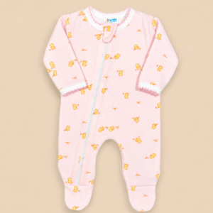 Pijama para prematura doble tela niña